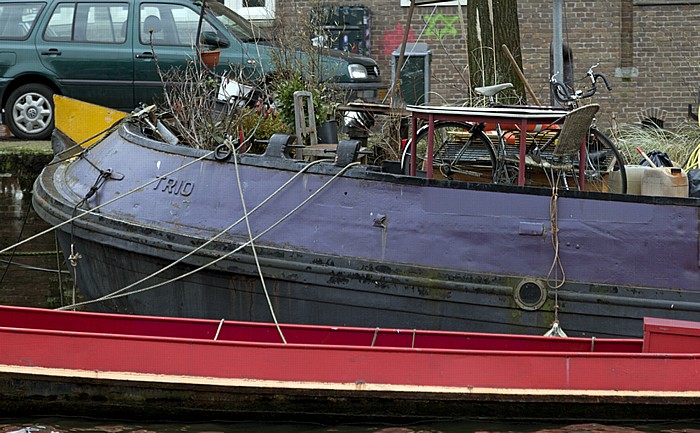 Amsterdam Oudeschans: Hausboot