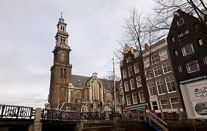 Prinsengracht: Westerkerk Amsterdam