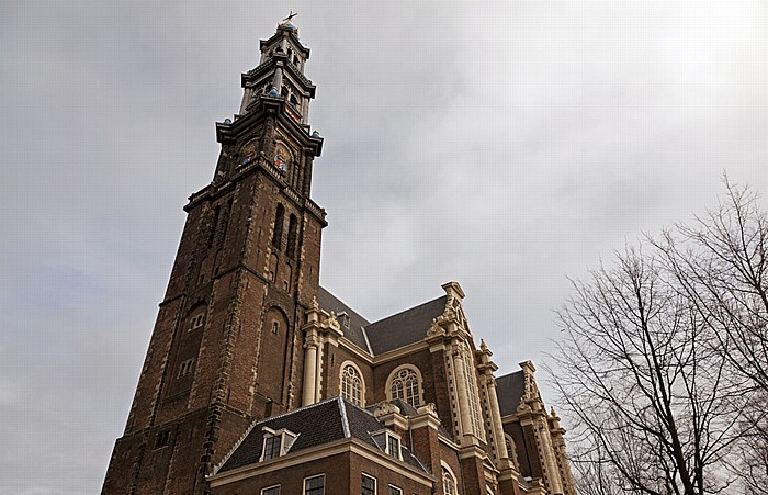 Prinsengracht: Westerkerk Amsterdam