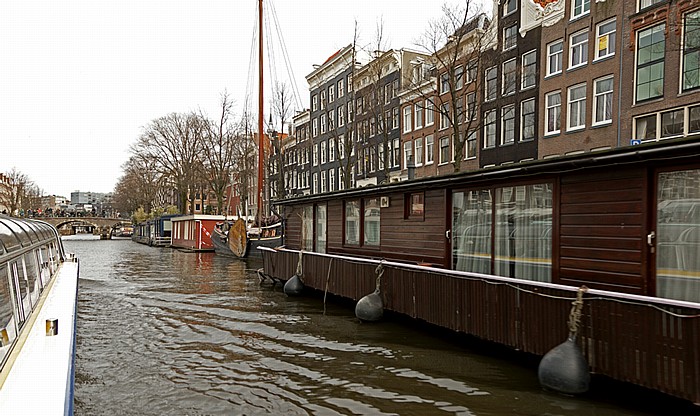 Amsterdam Prinsengracht: Hausboote