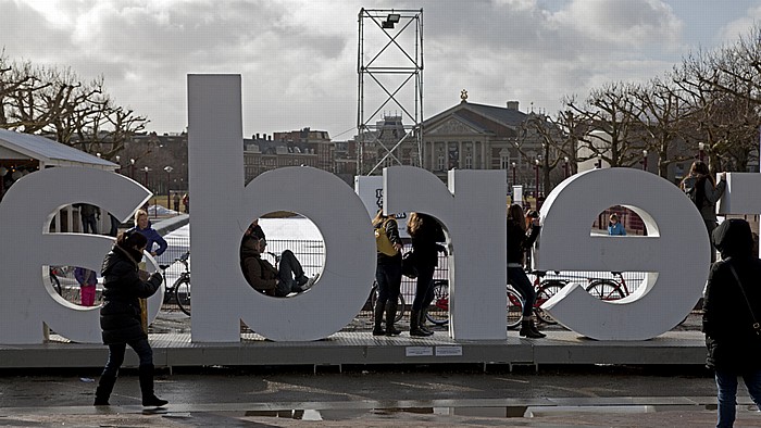 Museumplein: Werbelogo I amsterdam Amsterdam