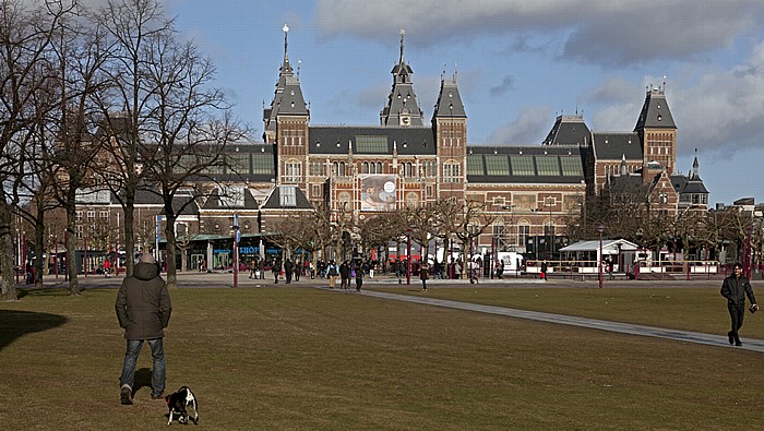 Amsterdam Museumplein: Rijksmuseum