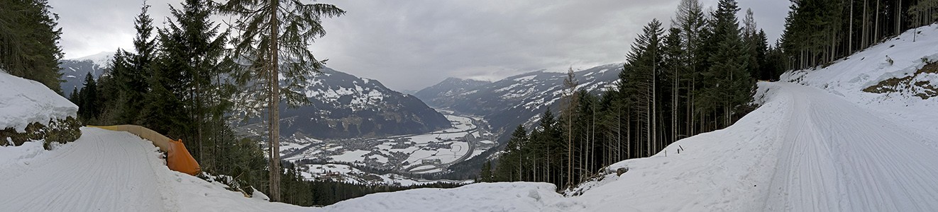 Zillertal mit Zell am Ziller Gerlosstein