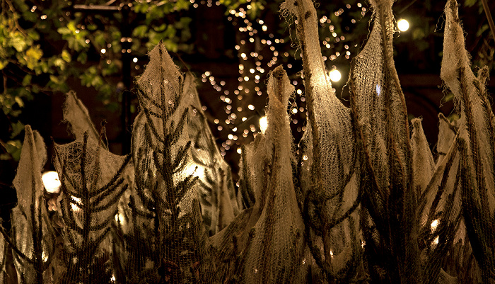 Albert Square mit Weihnachtsmarkt Manchester