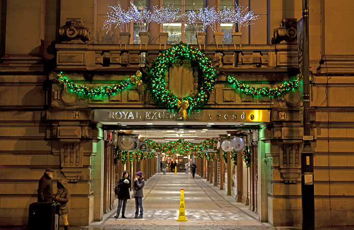 Royal Exchange Arcade Manchester