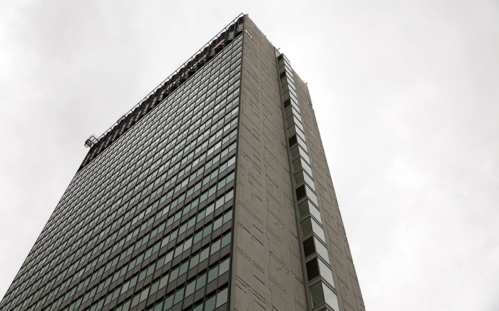 Piccadilly Gardens: City Tower (Sunley Building) Manchester