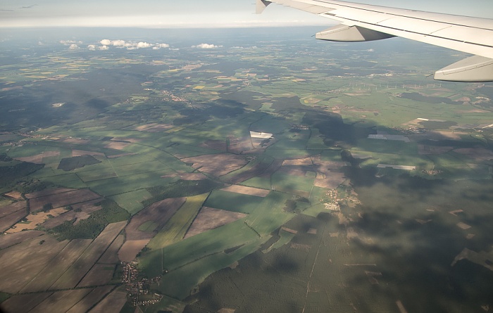 Brandenburg - Landkreis Potsdam-Mittelmark Luftbild aerial photo