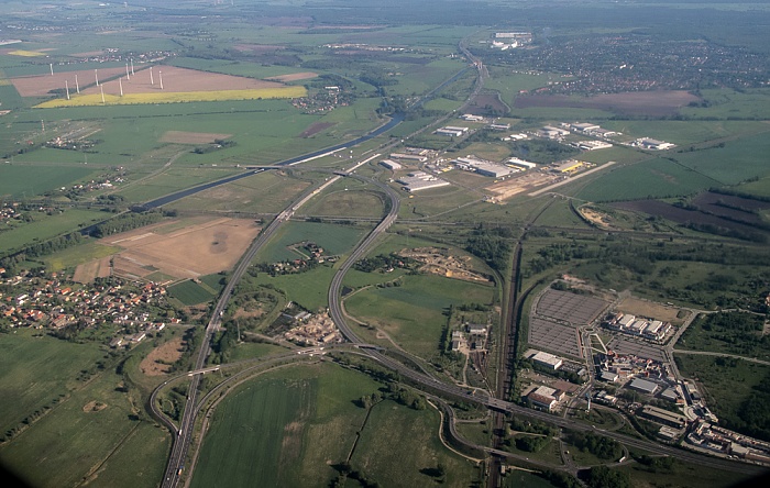 Brandenburg - Landkreis Havelland Luftbild aerial photo