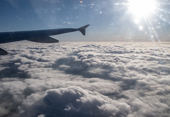 Brandenburg Wolken Luftbild aerial photo