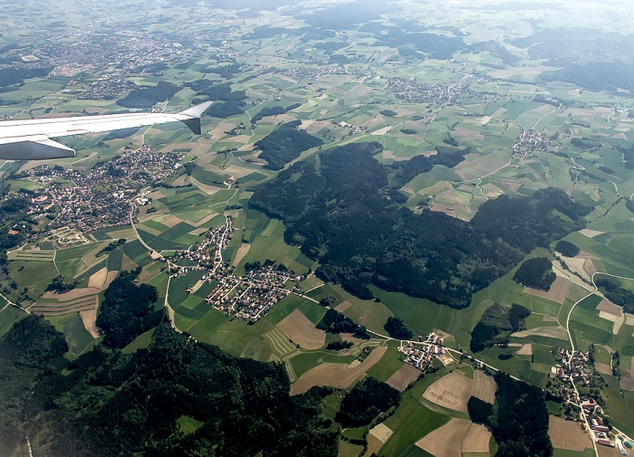 Bayern - Landkreis Pfaffenhofen an der Ilm Ilmmünster Scheyern Luftbild aerial photo