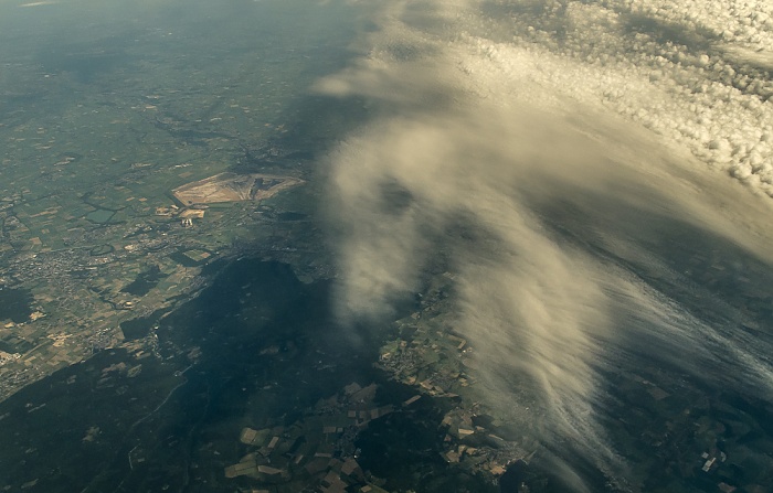 Nordrhein-Westfalen - Städteregion Aachen / Kreis Düren Tagebau Inden Luftbild aerial photo