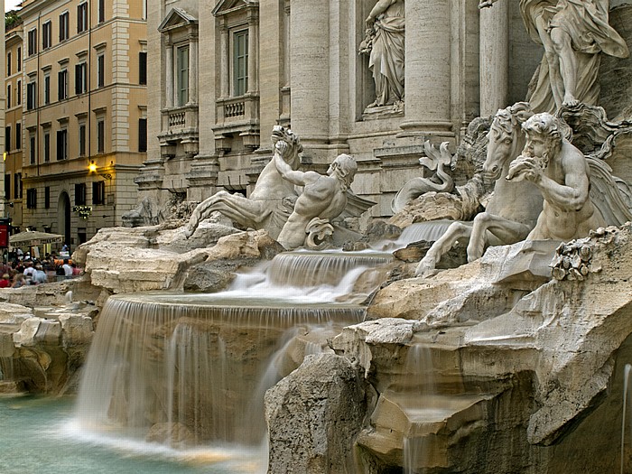Rom Centro Storico (Altstadt): Trevi-Brunnen (Fontana di Trevi)