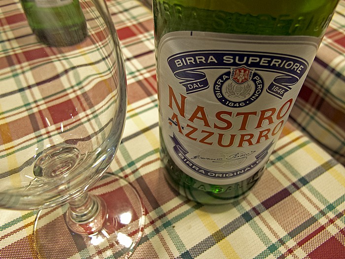 Bier Nastro Azzurro Rom