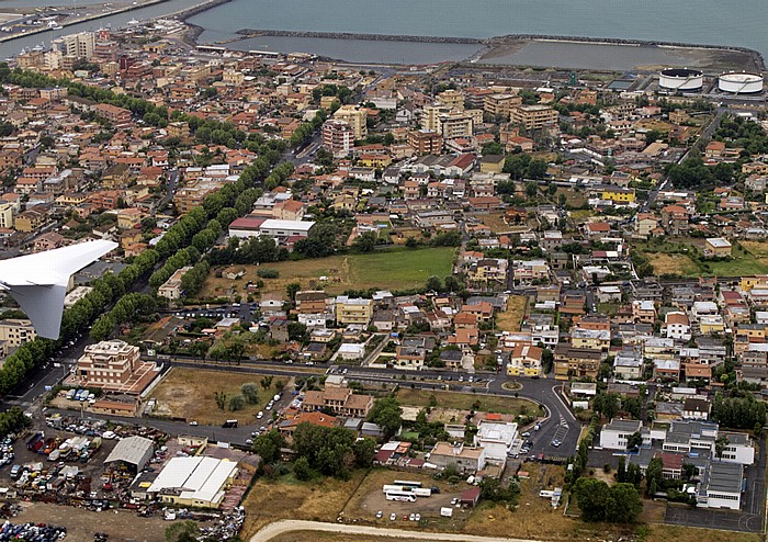 Latium - Fiumicino Luftbild aerial photo