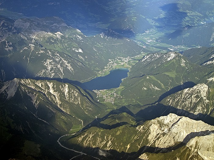 Tirol - Alpen Achensee Karwendel Luftbild aerial photo