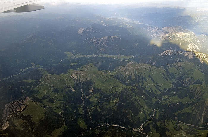 Tirol - Alpen Achental Luftbild aerial photo