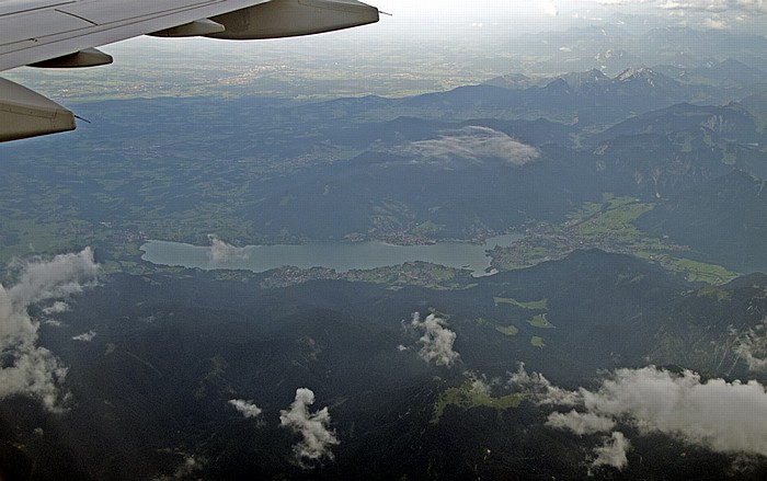 Bayern - Landkreis Miesbach: Mangfallgebirge, Tegernsee Luftbild aerial photo