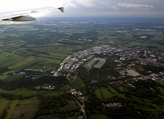 Bayern - Landkreis Dachau: Dachau Luftbild aerial photo