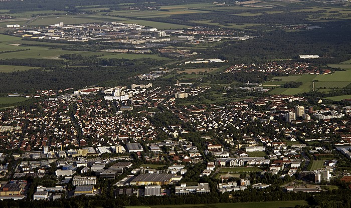 Bayern - Landkreis München: Unterschleißheim Luftbild aerial photo