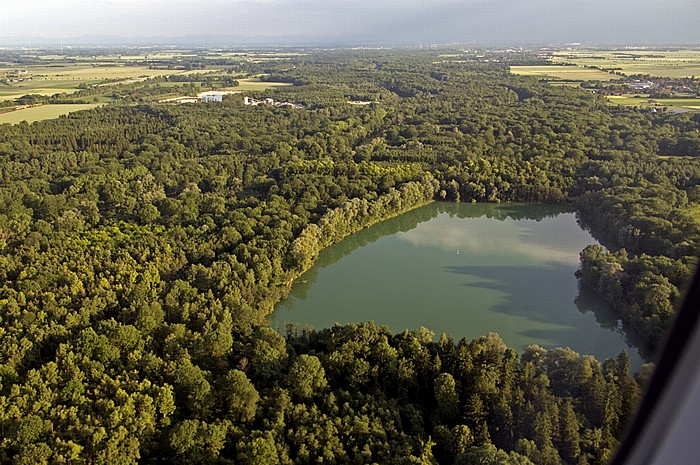 Bayern - Landkreis Freising: Isarauen (Untere Isarau) Luftbild aerial photo