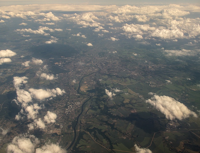 Sachsen - Landkreis Meißen Coswig Radebeul Luftbild aerial photo