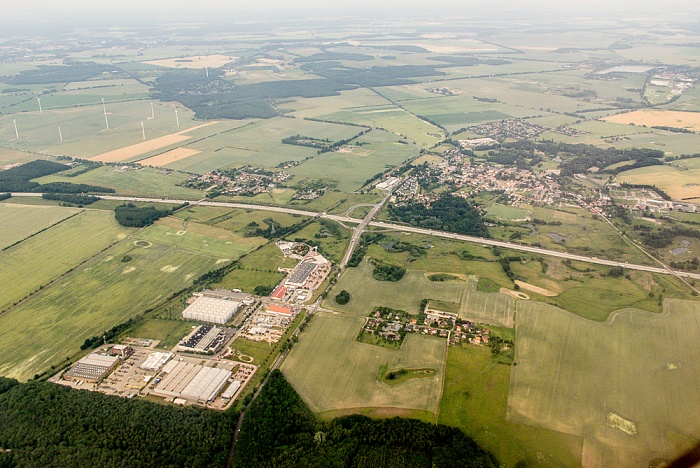 Brandenburg Luftbild aerial photo