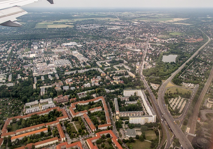 Berlin Pankow: Niederschönhausen Luftbild aerial photo