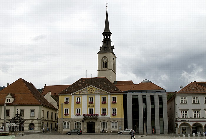 Hauptplatz: Rathaus Bruck an der Mur