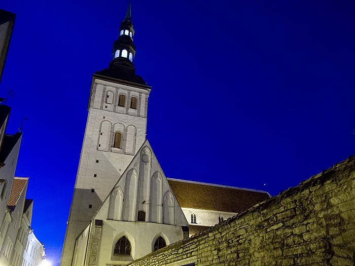 Altstadt: Unterstadt - Nikolaikirche (Niguliste kirik) Tallinn