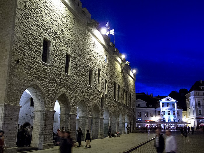 Altstadt: Unterstadt - Tallinner Rathaus und Rathausplatz (Raekoja plats)