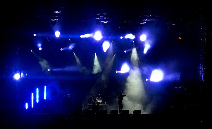 Kathedralenplatz: Konzert während des Stadtfestes Hauptstadttage 2011 Vilnius