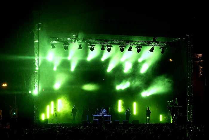 Kathedralenplatz: Konzert während des Stadtfestes Hauptstadttage 2011 Vilnius