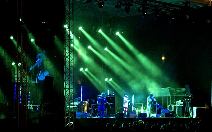 Kathedralenplatz: Konzert während des Stadtfestes Hauptstadttage 2011 Vilnius