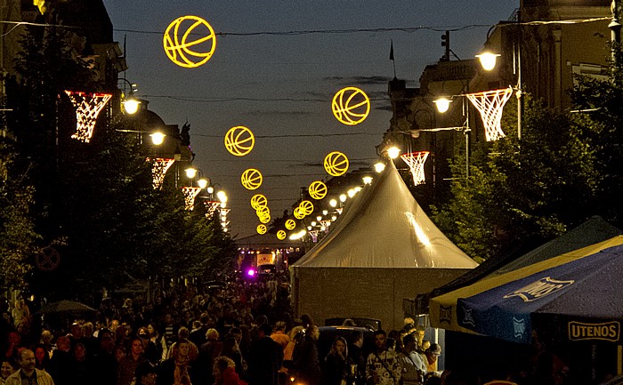 Vilnius Gedimino prospektas: Stadtfest Hauptstadttage 2011