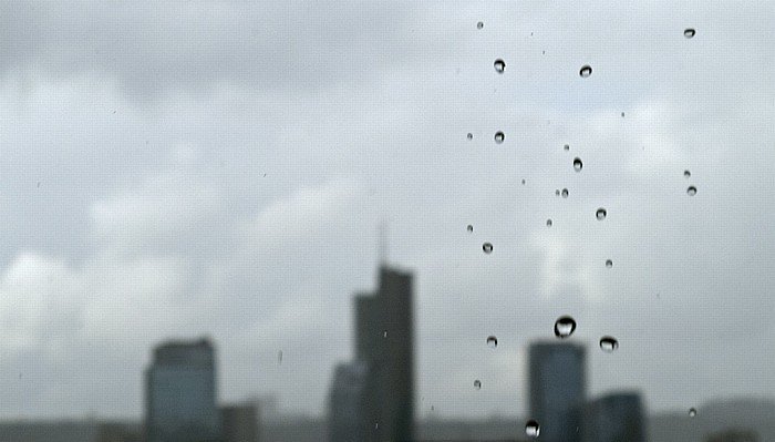 Regen auf der Oberen Burg Vilnius