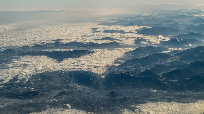 Alpen Luftbild aerial photo