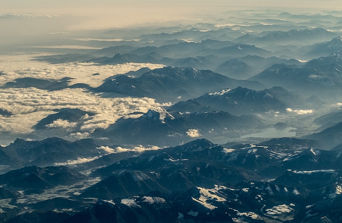 Alpen Luftbild aerial photo