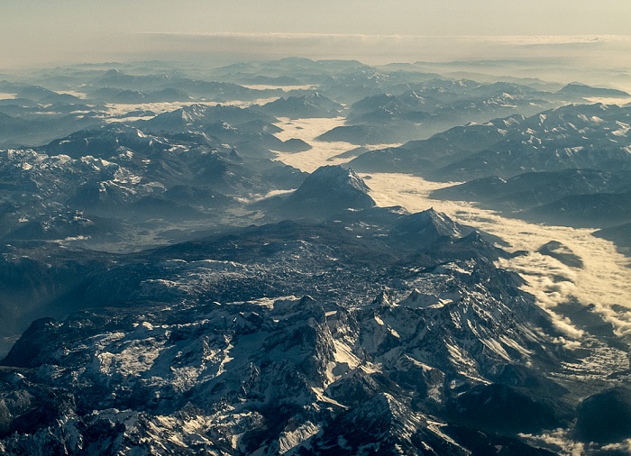 Alpen Luftbild aerial photo