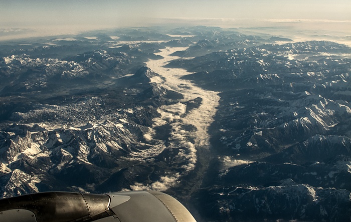 Alpen Luftbild aerial photo