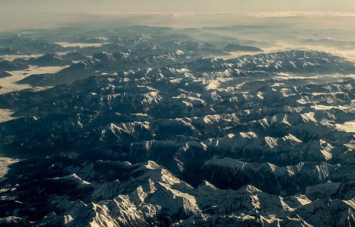 Alpen Luftbild aerial photo