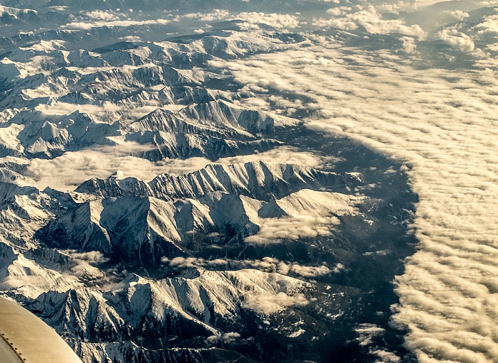 Alpen Luftbild aerial photo