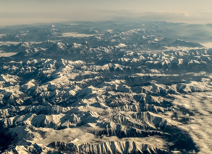 Alpen Luftbild aerial photo