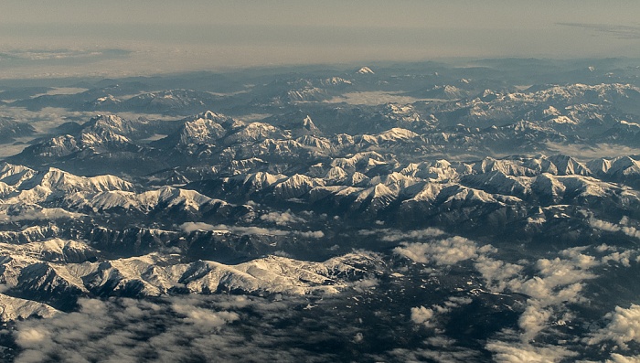 Alpen Luftbild aerial photo