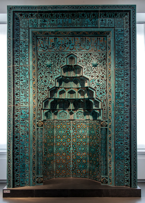 Berlin Pergamonmuseum: Mihrab (Gebetsnische) aus Konya