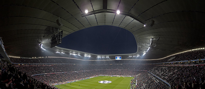 Allianz Arena: Vor dem Champions League-Halbfinal-Hinspiel FC Bayern München - Real Madrid