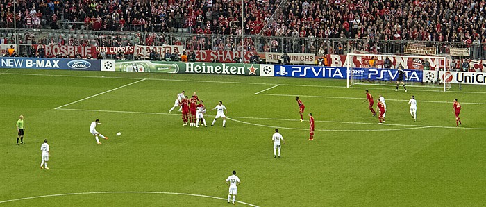 Allianz Arena: Champions League-Halbfinalhinspiel FC Bayern München - Real Madrid