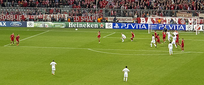 Allianz Arena: Champions League-Halbfinalhinspiel FC Bayern München - Real Madrid