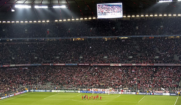 Allianz Arena: Nach dem Champions League-Halbfinalhinspiel FC Bayern München - Real Madrid