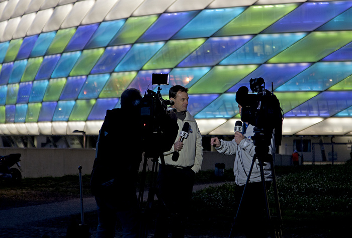 Allianz Arena: Vor dem UEFA Champions League-Finale 2012 München