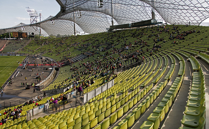 Olympiastadion: Haupttribüne München 2012